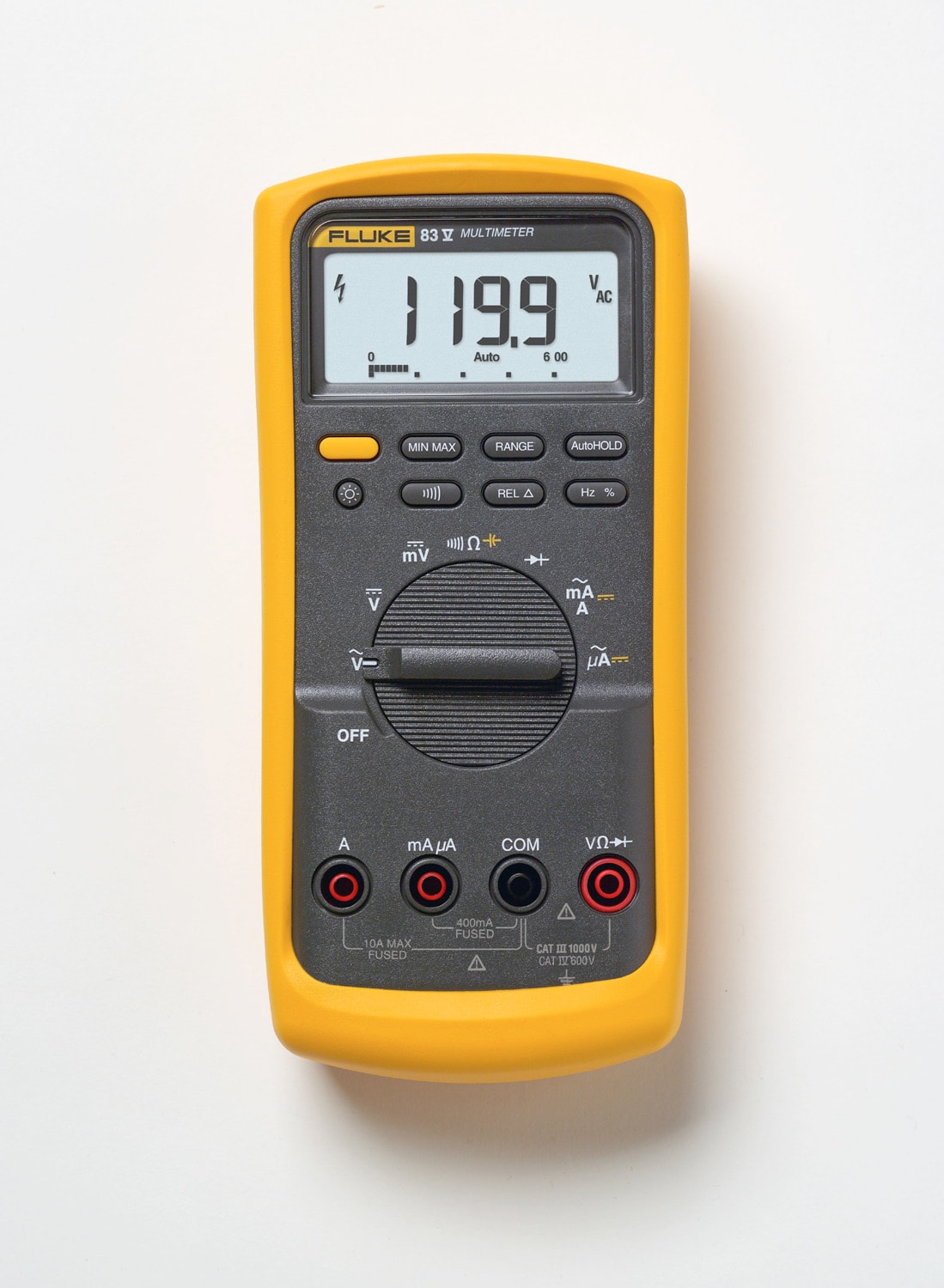 FLUKE ITALIA SRL FLK3947847 83-5 MULTIMETRO 1000V, 10A AC/DC,BANDA 5