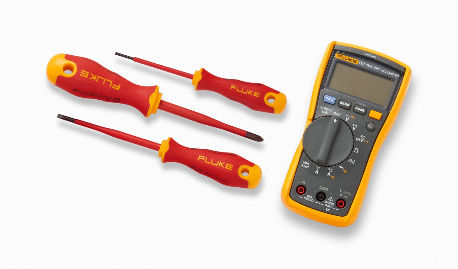 FLUKE ITALIA SRL FLK5133953 IB117L MULTIMETRO 117 + CACCIAVITI ISOLA