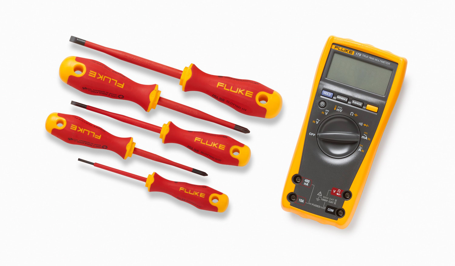 FLUKE ITALIA SRL FLK5133982 IB179M MULTIMETRO 179 +CACCIAVITI ISOLAT