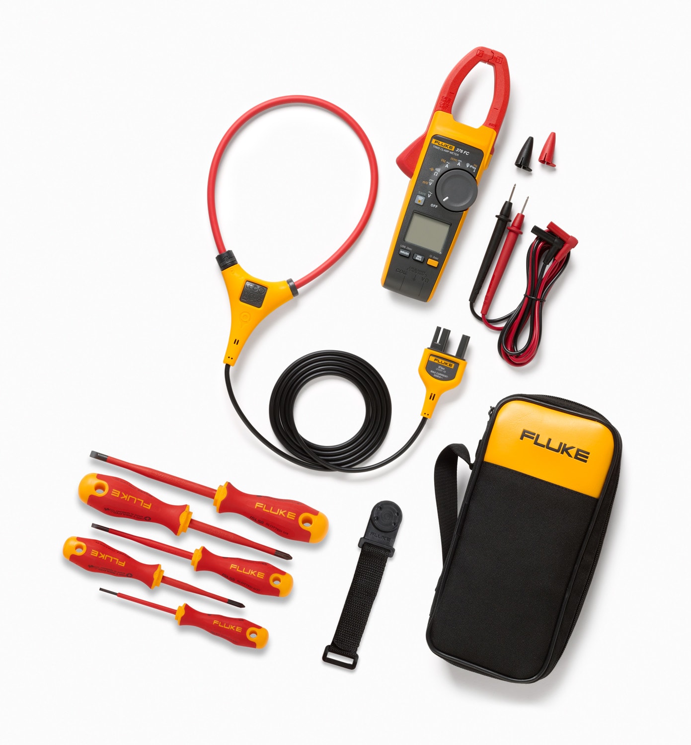 FLUKE ITALIA SRL - FLK5134141 IB376M MULTIMETRO 376FC+CACCIAVITI ISOLA