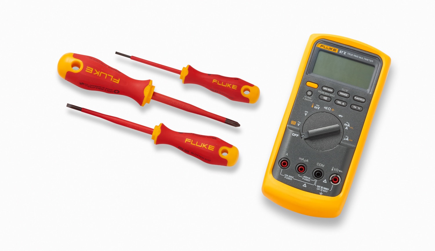 FLUKE ITALIA SRL FLK5134096 IB875L MULTIMETRO 87-5 + CACCIAVITI ISOL