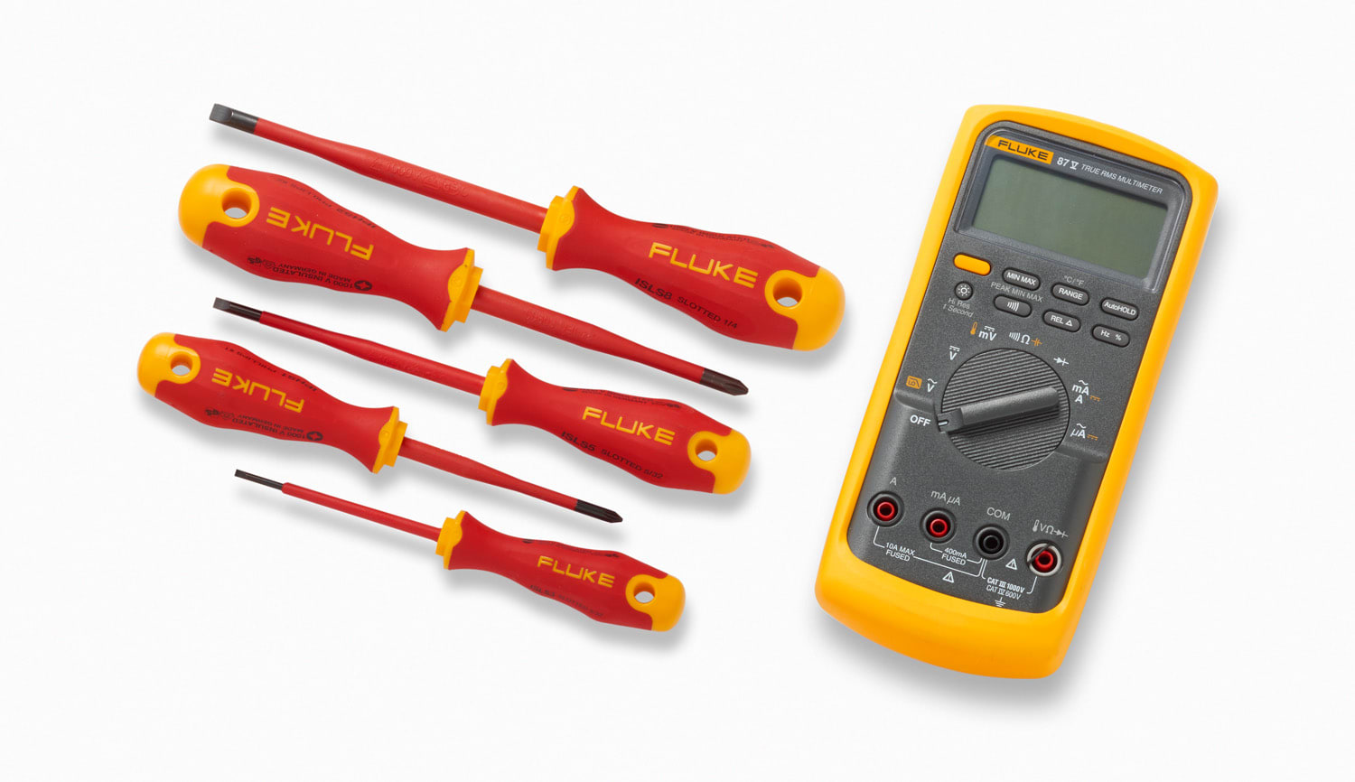 FLUKE ITALIA SRL FLK5134107 IB875M MULTIMETRO 87-5 + CACCIAVITI ISOL
