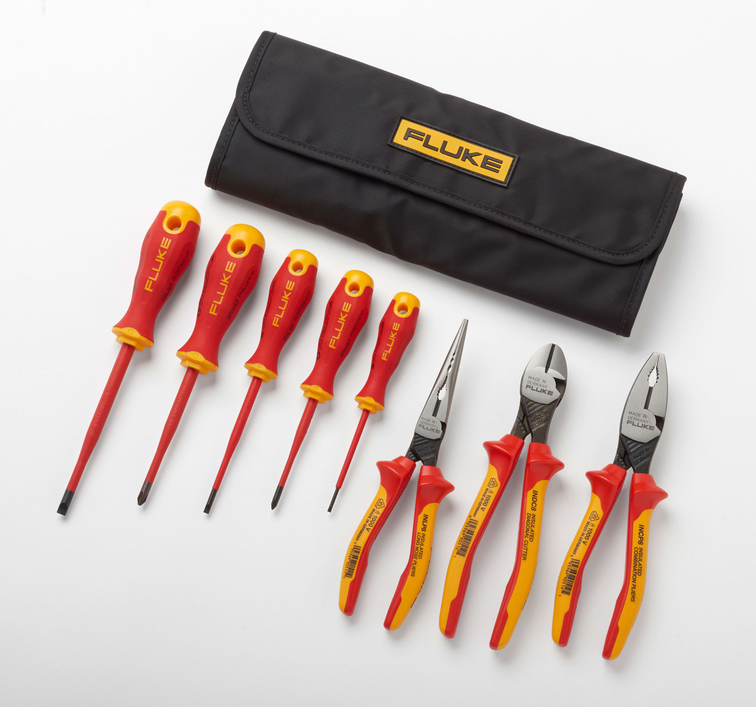 FLUKE ITALIA SRL FLK5067389 IKST7 KIT UTENSILI ISOLATI 1000V, 8 PEZZ