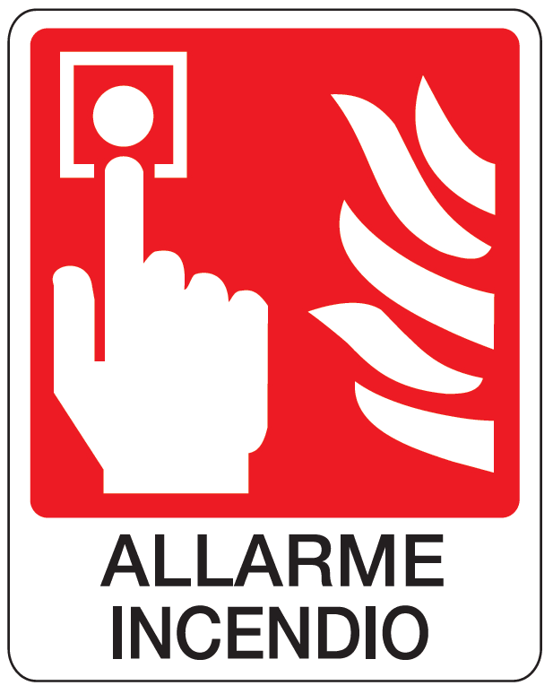 OCMEI SRL OCMF005-1662-A CART.120X150MM ALLARME INCENDIO