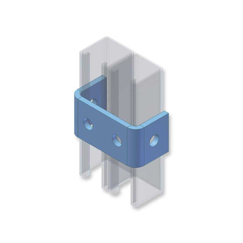 ZAMET SPA ZATF06360004 03 ZF PIASTRA UNIONE C X PROF.DOPPIO 4 FORI