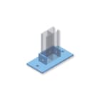 ZAMET SPA ZATF06760006 03 ZF ATTACCO TERMINALE 6 FORI
