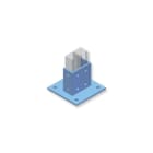 ZAMET SPA - ZATF06960000 03 ZF ATTACCO TERMINALE 12 FORI