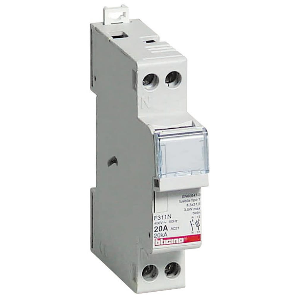 BTICINO BTIF311N BTDIN - PORTAFUSIBILE SEZIONABILE 1P+N 2