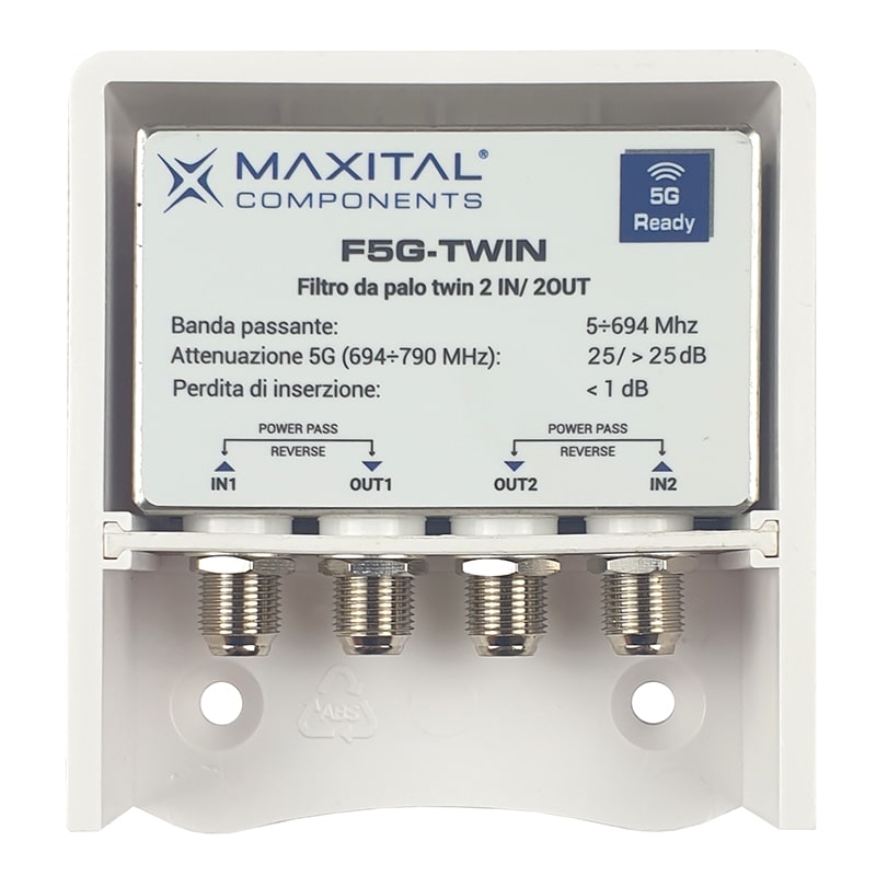FTE MAXIMAL ITALIA S FTEF5G-TWIN F5G-TWIN FILTRO 5G DA PALO C2-C48 2IN 2O
