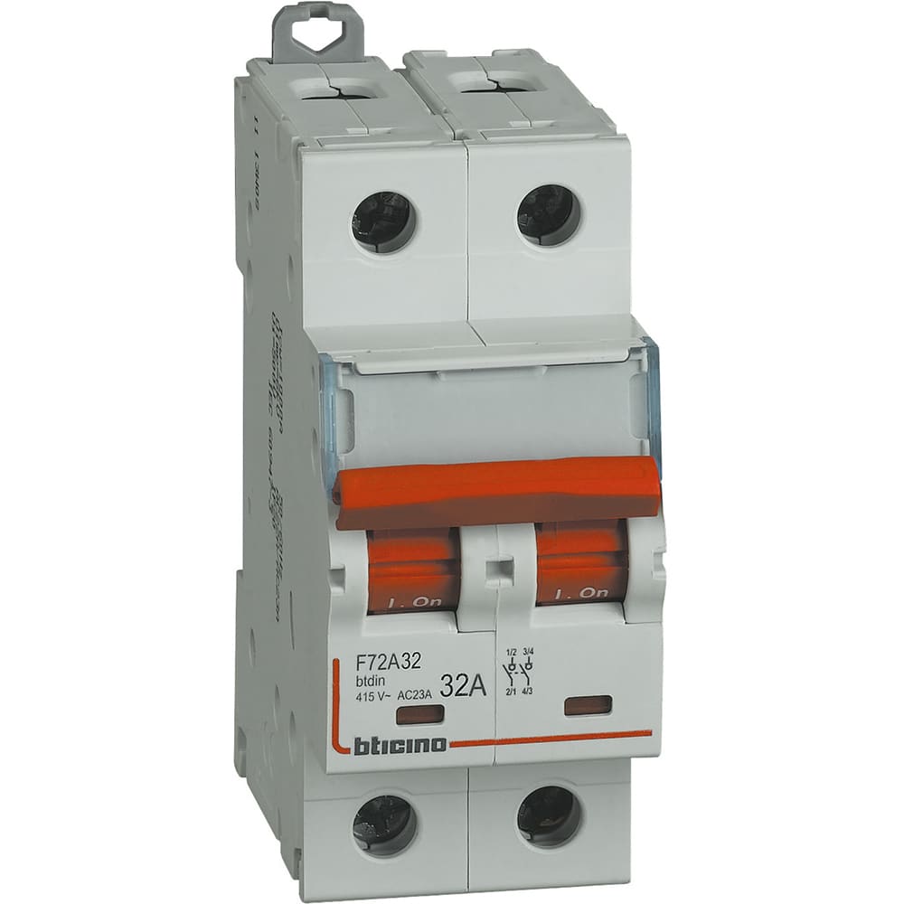BTICINO BTIF72A32 BTDIN - SEZIONATORE COMANDABILE 2P 32A
