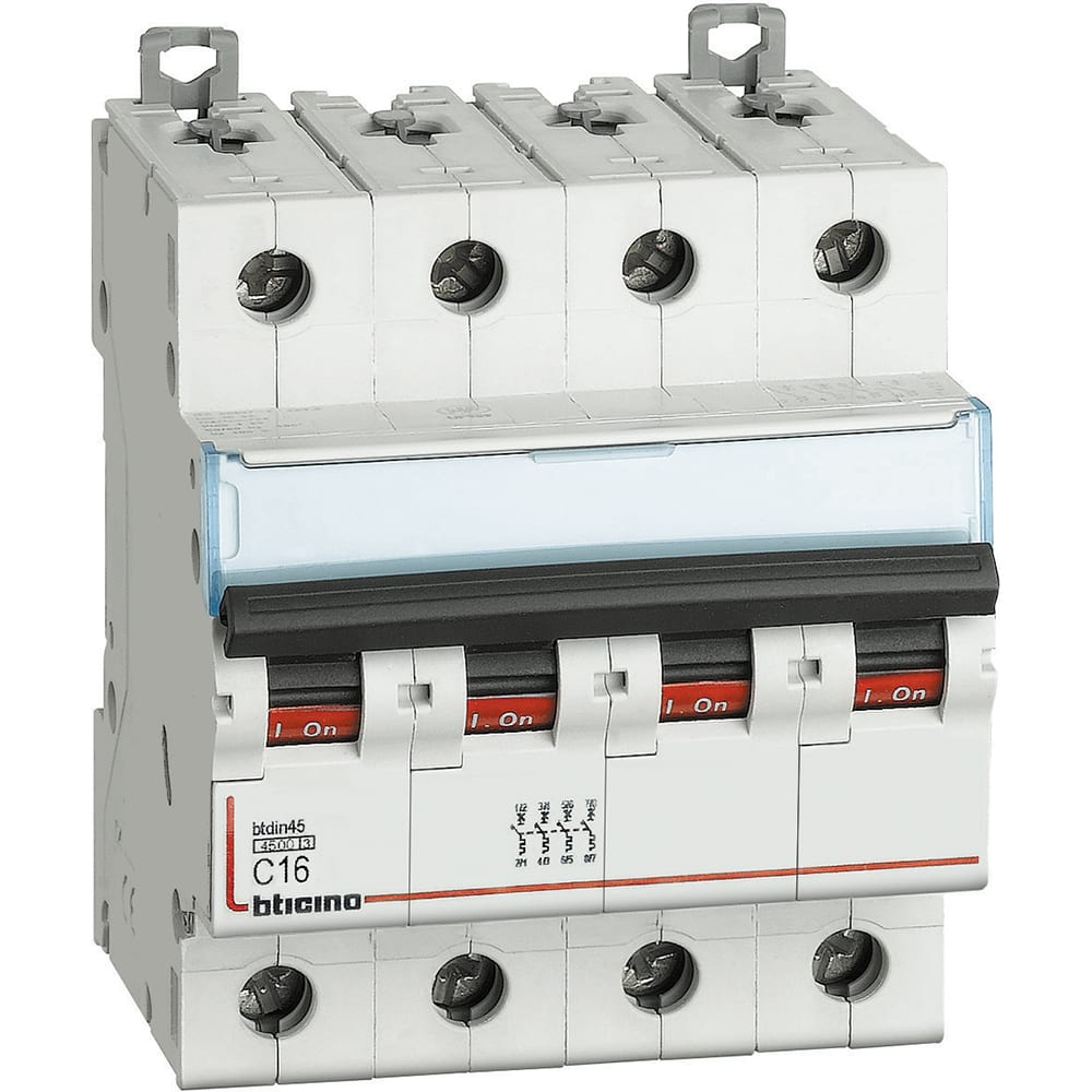 BTICINO BTIFA84C16 BTDIN45 - MAGNETOT 4P CURVA C 16A 4,5KA