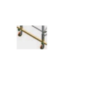 FACAL SRL - FAFAMTB TESTATA DI BASE IN ACCIAIO C/2 RUOTE TRA