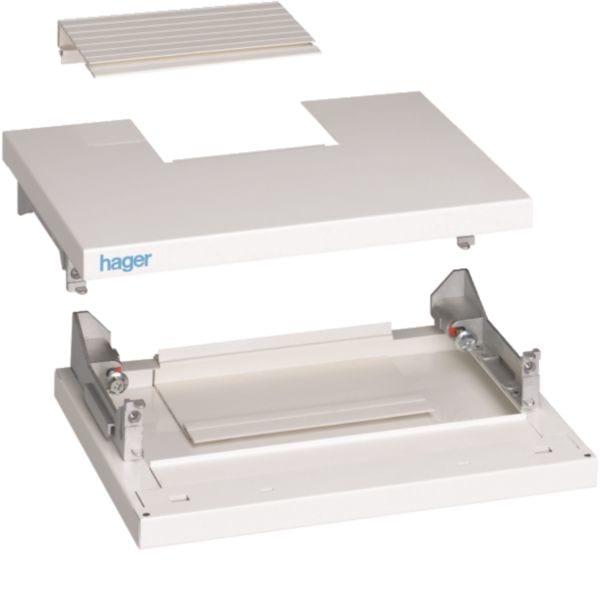 HAGER - HAGFC416A DUE TESTATE IP43 QUADRO 4 L370