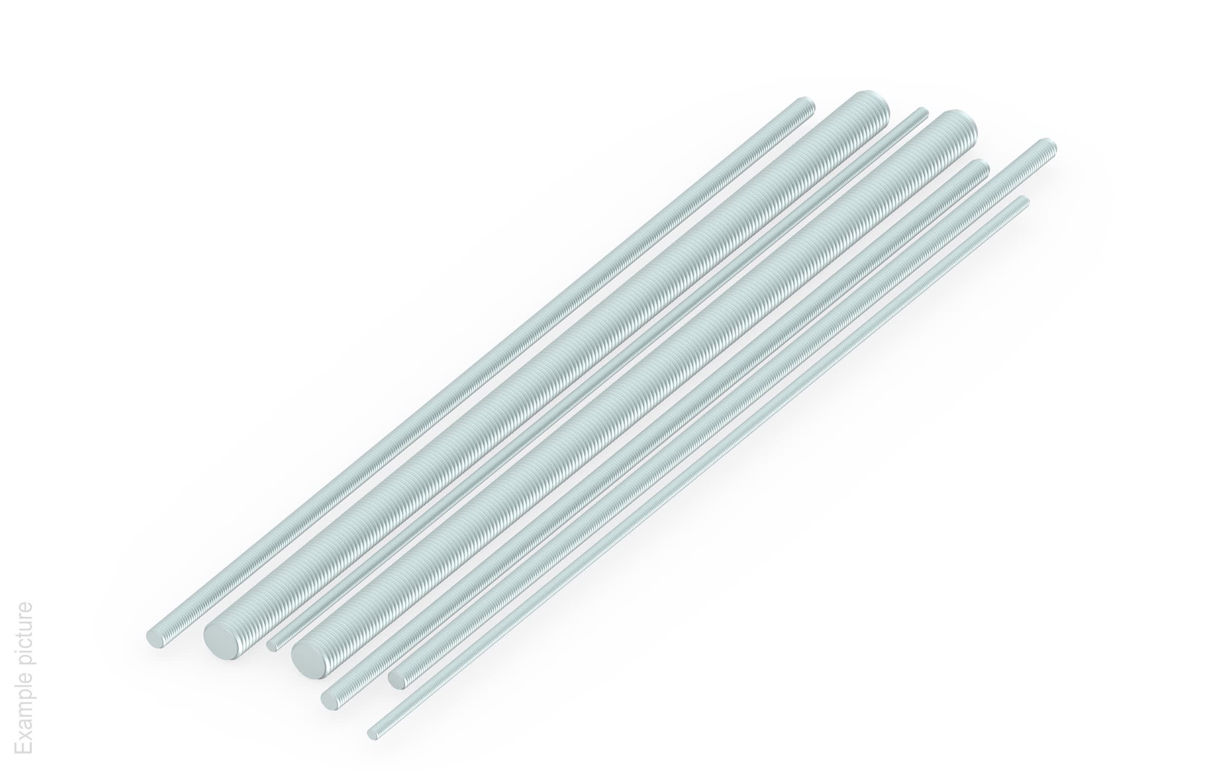 FEMI-CZ SPA - FCZD0C30S10X10E BARRA FILETTATA M10 L=1M Z.ELETTR. E