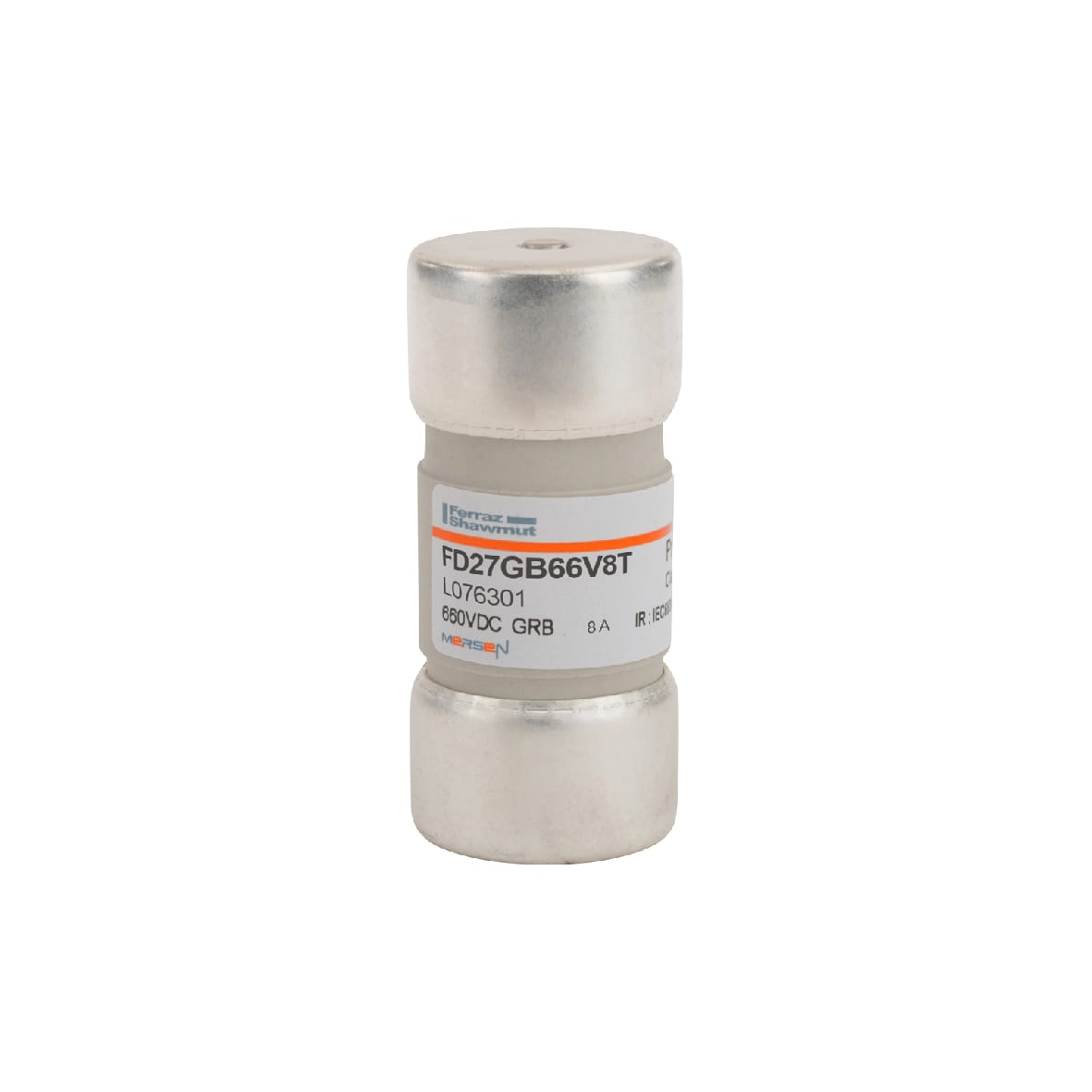MERSEN ITALIA SPA XESL076301 FUSIBILE 27X60 660V DC 8A CON PERC.