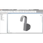 FACAL SRL FAFFE-011 GANCIO ACCIAIO CORTO STANDARD PER SCALA