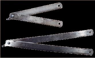 FACAL SRL - FAFFE-098 COMPASSO MM.400 FORO D.5 ZIN.BIANCO - SG