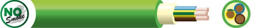 CAVO IN BOBINA FF2FG16OM163G1.5 FG16OM16 3 G 1,5 VERDE