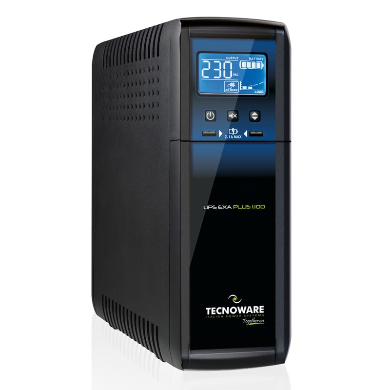 TECNOWARE SRL TCWFGCEXAPL1102IEC UPS EXA PLUS 1100 IEC TOGETHER ON