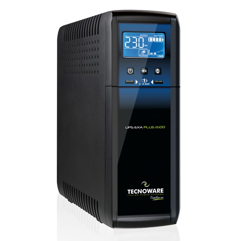 TECNOWARE SRL TCWFGCEXAPL1602IEC UPS EXA PLUS 1600 IEC TOGETHER ON