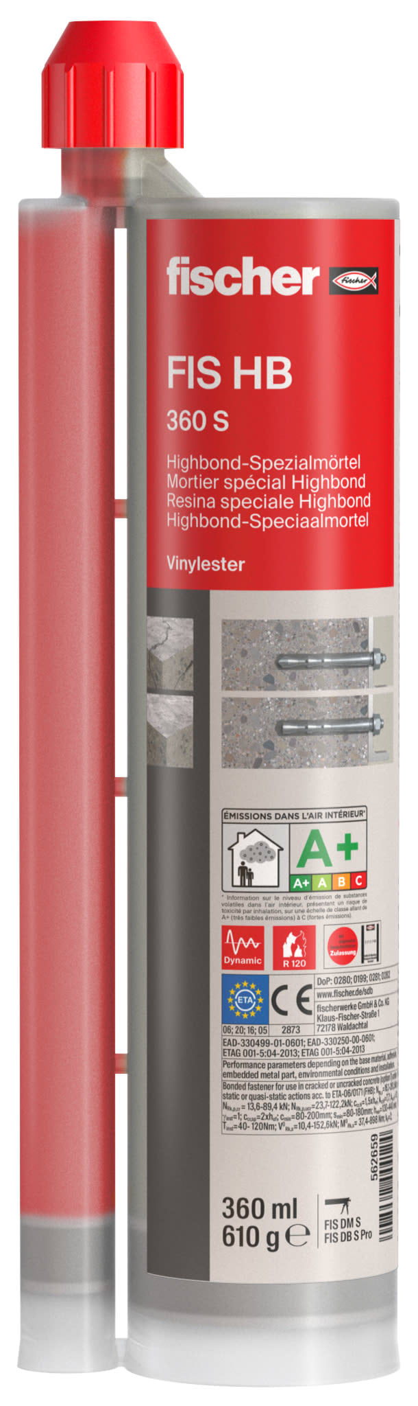 FISCHER ITALIA FIS00562659 FIS HB 360 S (DE,FR,IT,NL)