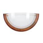 F.A.N. EUROPE LIGHTI FHLFANEU00000035 APPLIQUE 1010 BIANCA CON LEGNO 1XE27 30X