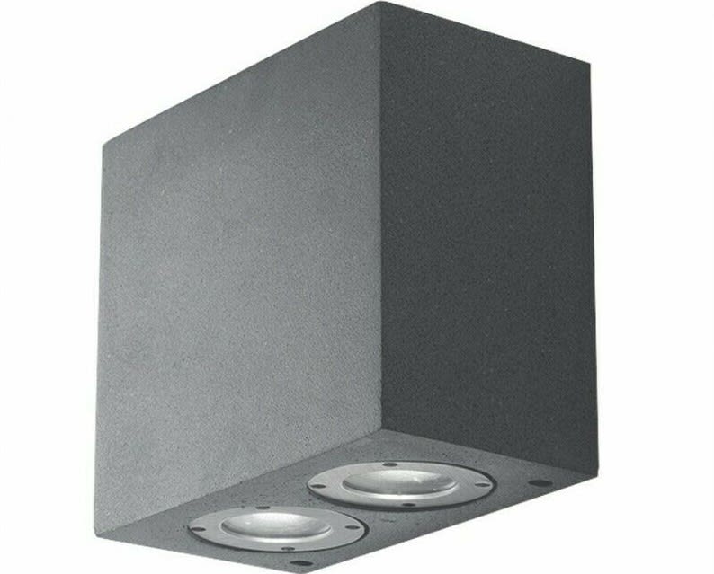 F.A.N. EUROPE LIGHTI - FHLI-ETNA-AP4 APPLIQUE ETNA CEMENTO GRIGIO 4XGU10 IP65