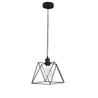 F.A.N. EUROPE LIGHTI - FHLI-SANTANA-M-S1 SOPENSIONE SANTANA NERA 1XE27