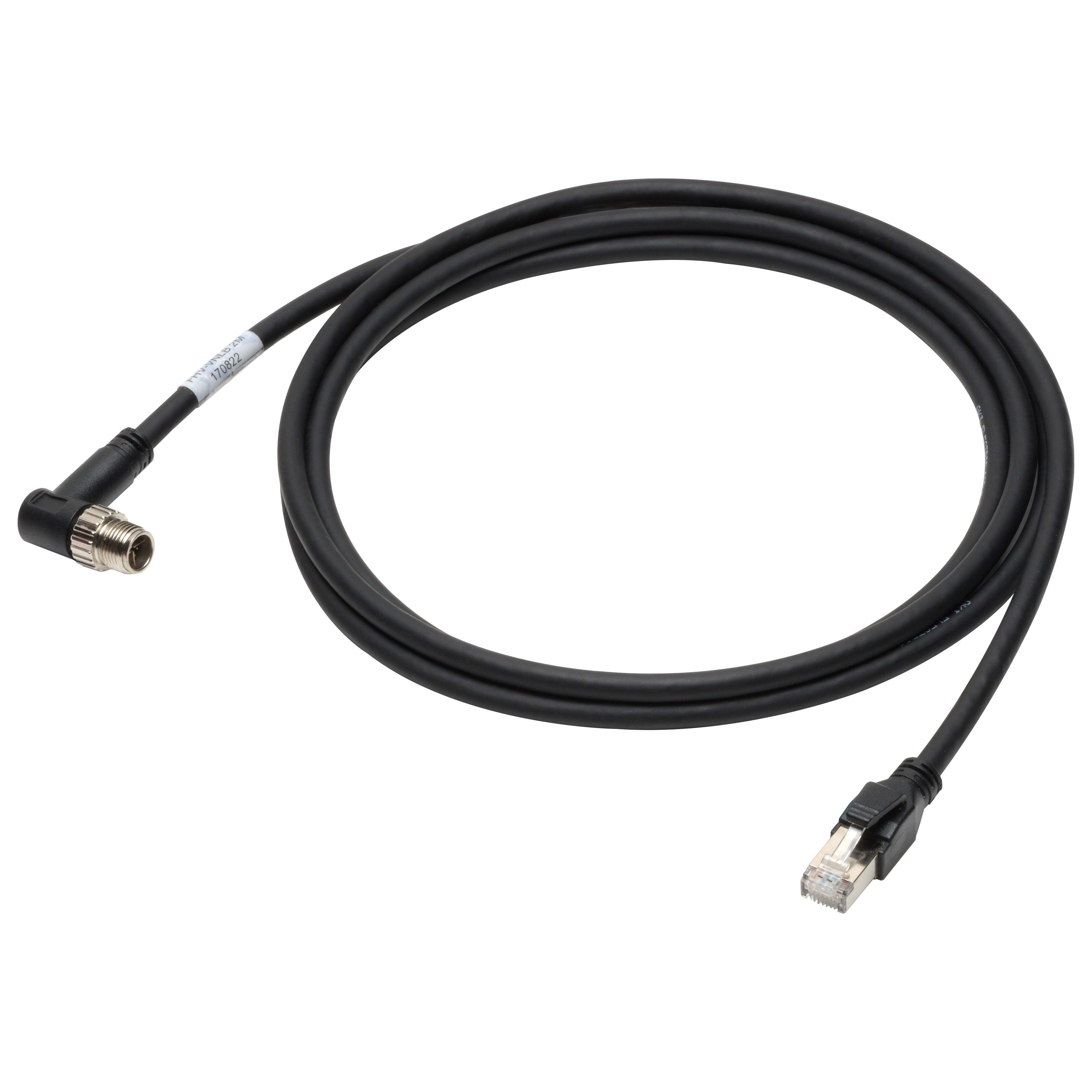 OMRON OMRFHVVNLB22M FHV7 ETHERNET CABLE, RIGHT ANGLE 2 M, M1