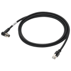 OMRON - OMRFHVVNLB25M FHV7 Ethernet cable, right angle 5 m, M12 c