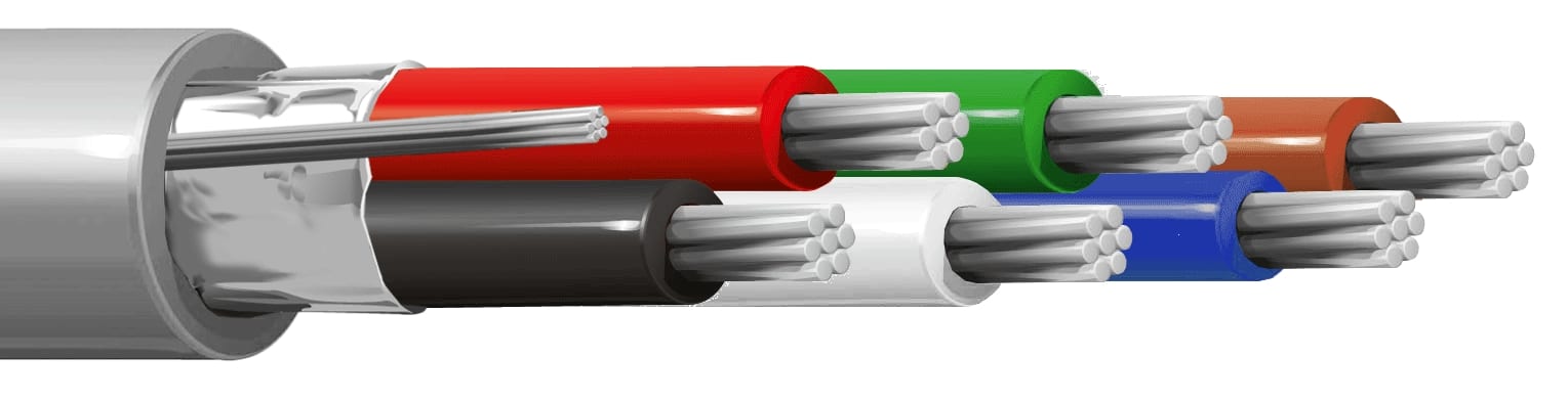 ITC INDUSTRIA TECNIC ITCFI-62GOM100 6XAWG24 FLEX FTP RS-232 PVC GR.OR M.100