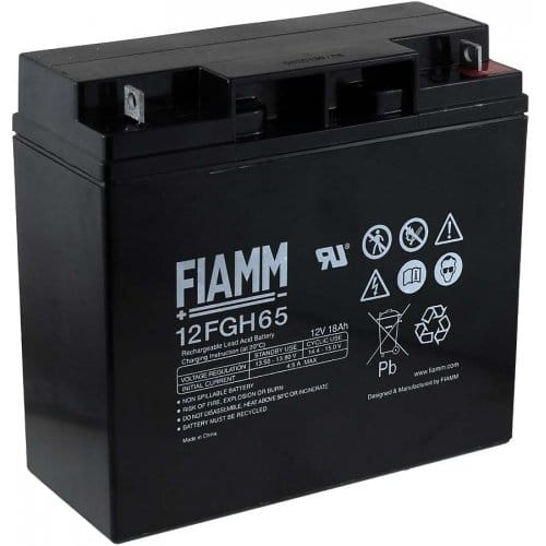 FIAMM ENERGY TECH. FI112FGH65 BATTERIE A SCARICA RAPIDA12V 18AH