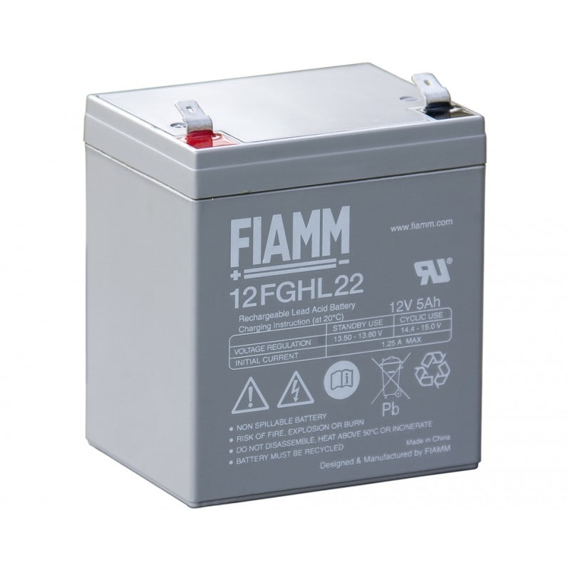 FIAMM ENERGY TECH. FI112FGHL22 12V 5,0AH