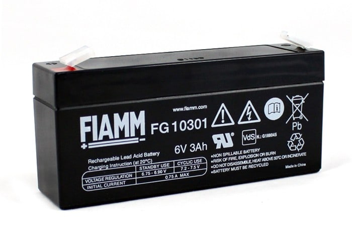 FIAMM ENERGY TECH. FI1FG10301 6V 3AH