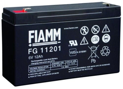 FIAMM ENERGY TECH. FI1FG11201 6V 12AH