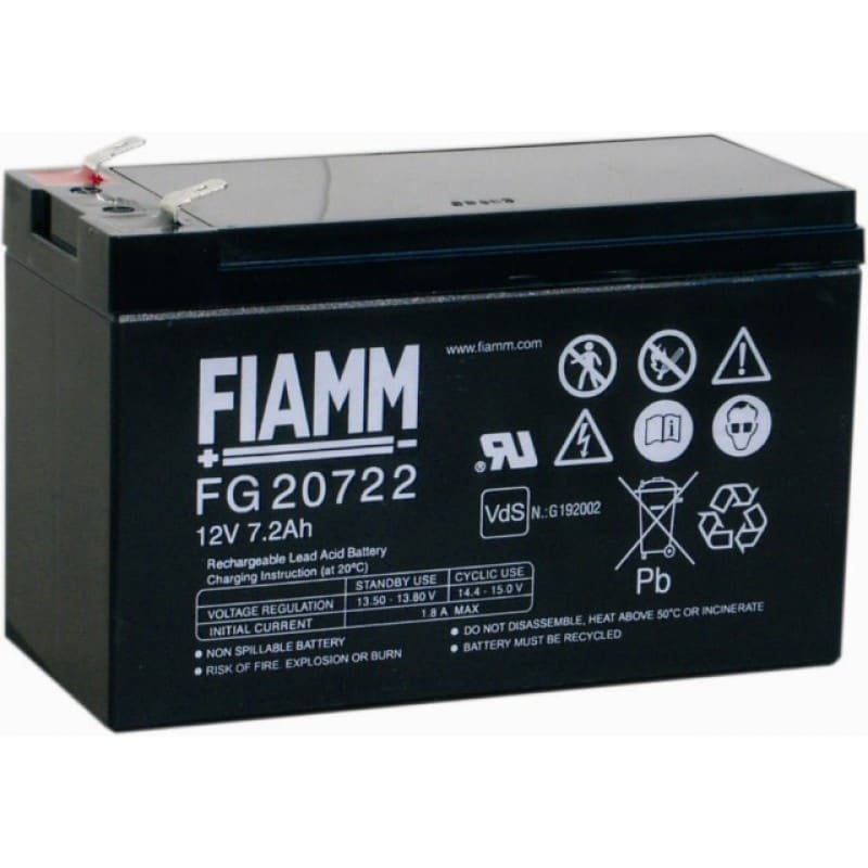 FIAMM ENERGY TECH. FI1FG20722 12V 7,2AH