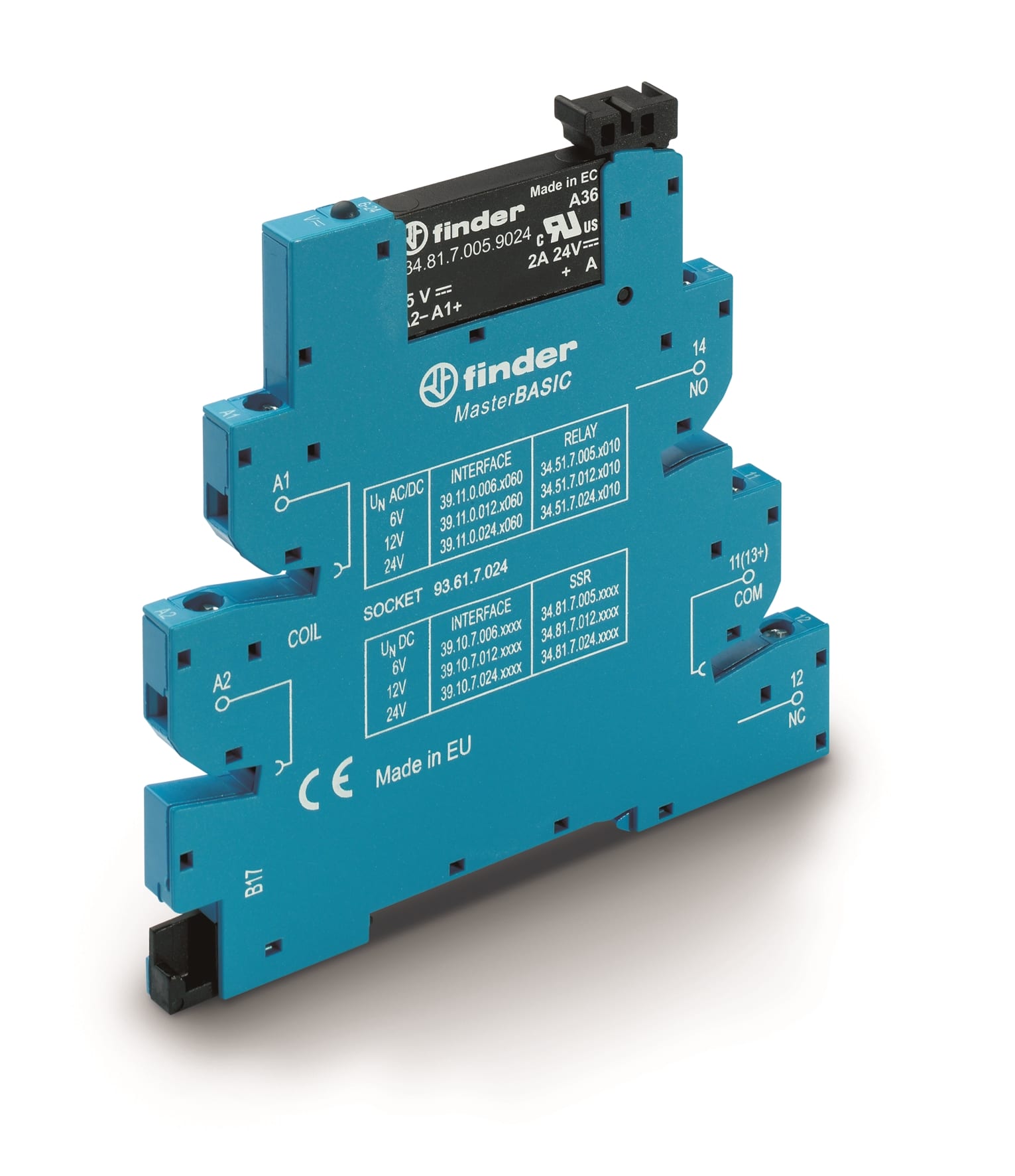 FINDER SPA FIN391070249024 MASTERBASIC INTERFACCIA SSR 1NO MORS.BUS