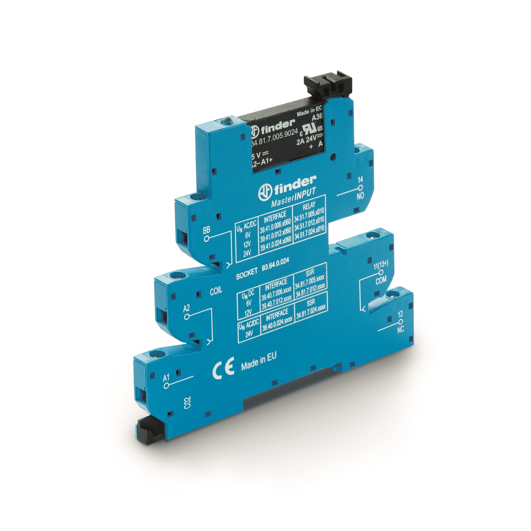 FINDER SPA FIN394000249024 MASTERINPUT INTERFACCIA SSR 1NO MORS.BUS