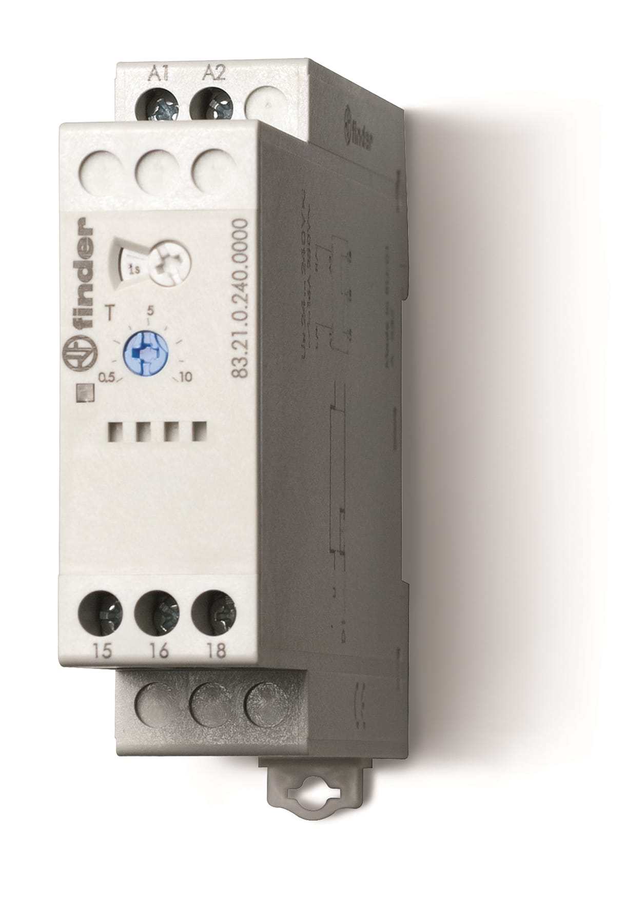 FINDER SPA FIN832102400000 TEMPORIZZATORE INTERVALLO 24/240V 16A
