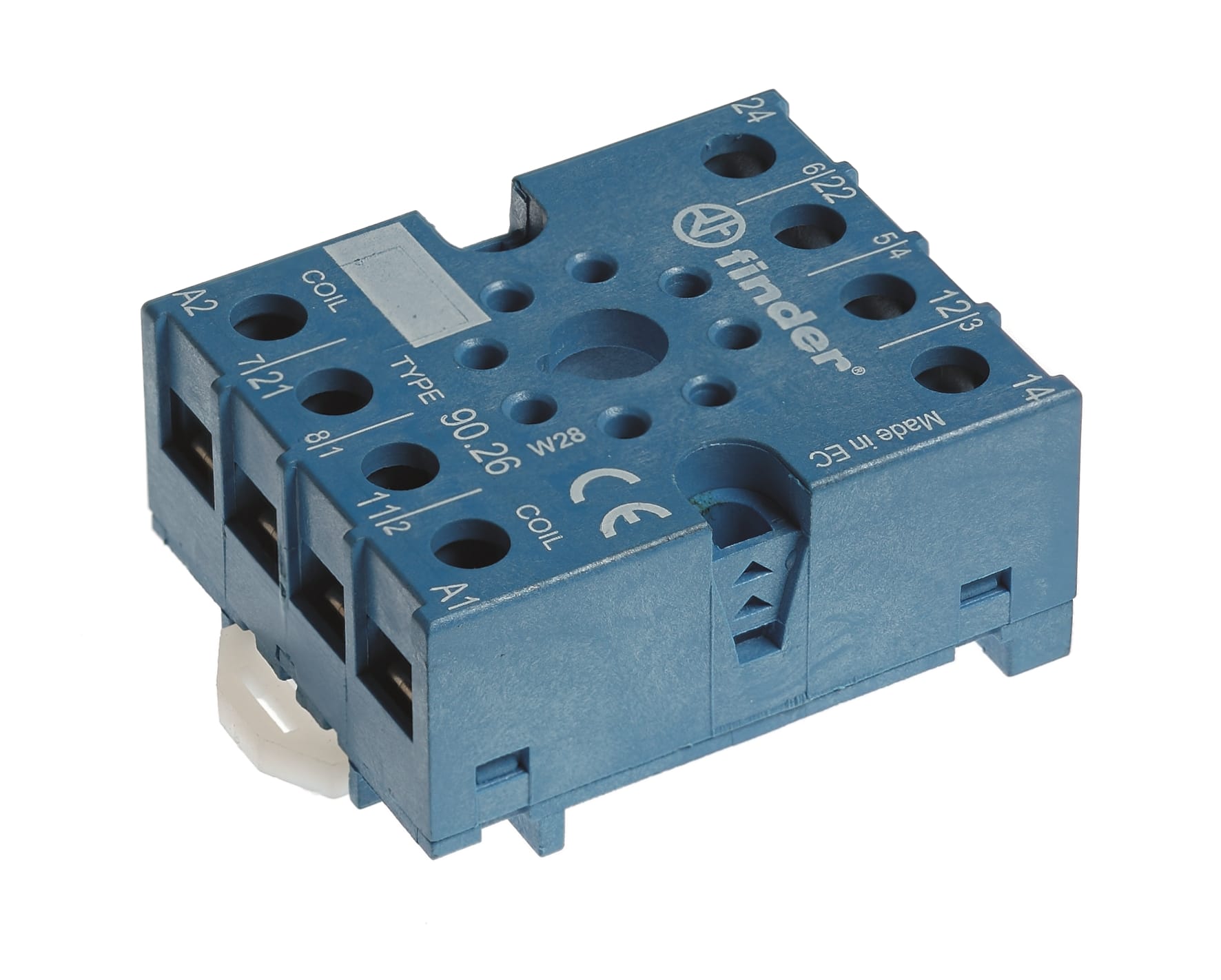 FINDER SPA FIN9026SMA ZOCCOLO CON MORSETTI A PIASTRINA 2P S.60