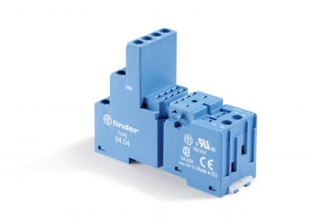 FINDER SPA FIN94P4SPA ZOCCOLO MORSETTI PUSH-IN 4P S.55