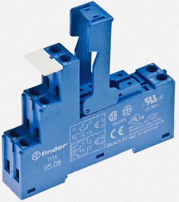 FINDER SPA FIN9505SPA ZOCCOLO MORSETTI BUSSOLA 1-2P S.40