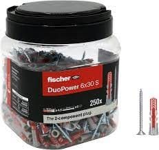 FISCHER ITALIA FIS00572885 DUOPOWER 6X30 S BARATTOLO 250P