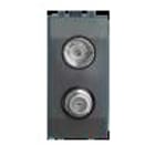 FAIT SRL - FIT5122611 TX/FI-PRESA DOP. FF+IECF COMP.TICINO MAT