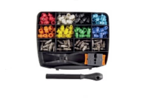 FAIT SRL - FIT5400002 KIT3-KIT GRANDE CONNETTORI TV + TVCC