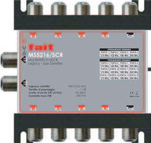 FAIT SRL - FIT1400002 MS5116/SCR-SWITCH SAT+TERR LEGACY/DSCR