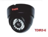 FAIT SRL FITTDIR3-6 TELEC.INT.DOME+IR LENTE 3,6 NERO TVL420