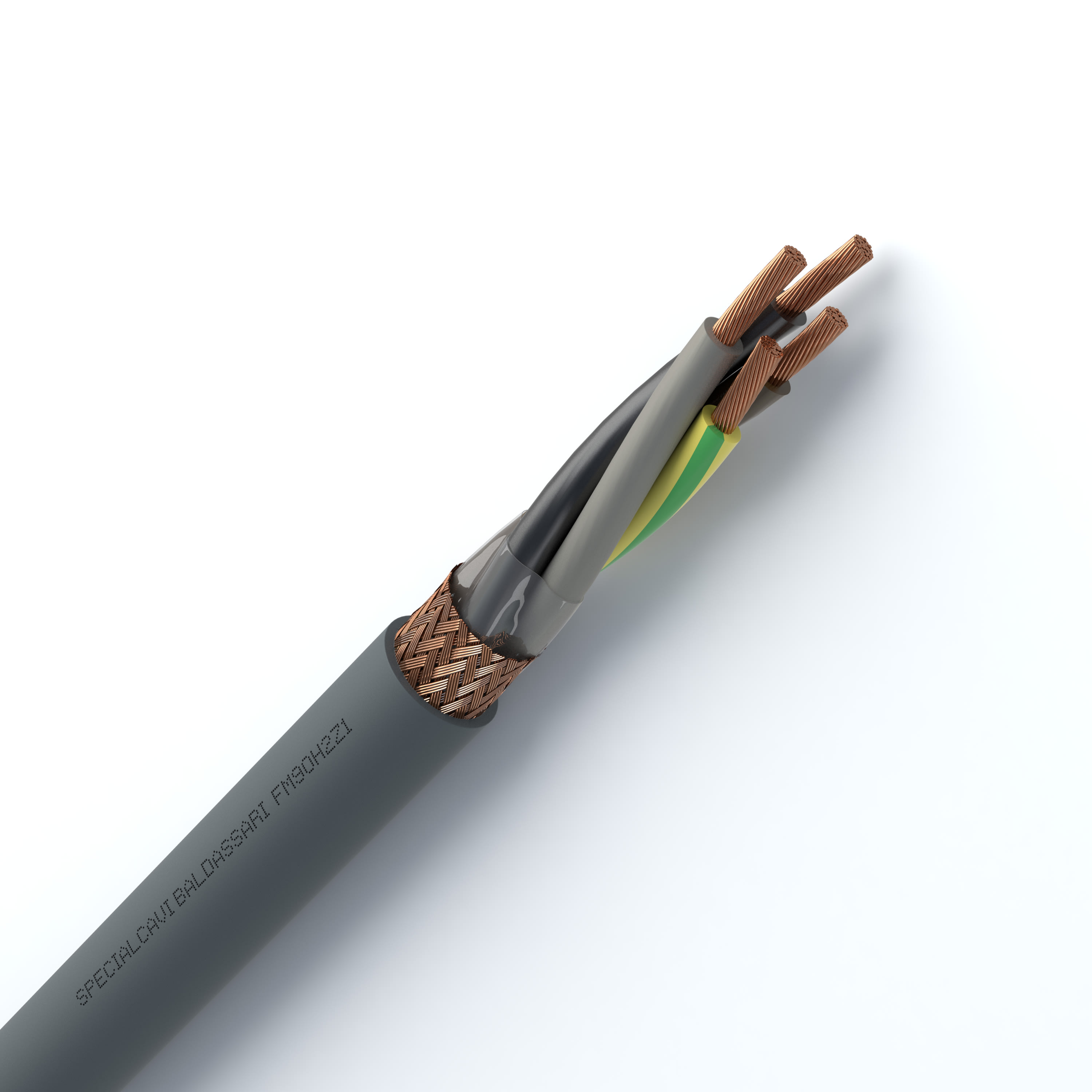 SPECIALCAVI BALDASSA - BDSFMZHT15002U CAVO FM9OH2Z1 2X1,50 SCHERMATO LSZH B2CA