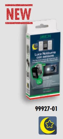 FANTON SRL - FME99927-01 KIT LED CREPUSCOLARE INCASSO+ADATTATORI