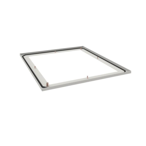 HAGER HAGFN4580CEW PIASTRA PASSACAVI APERTA Q.EVO 450X800